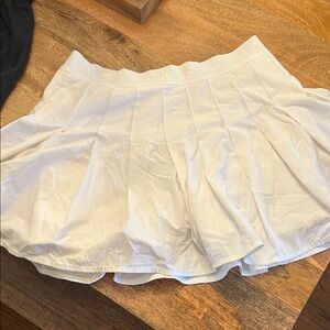 Outdoor Voices Cream Skater Skirt